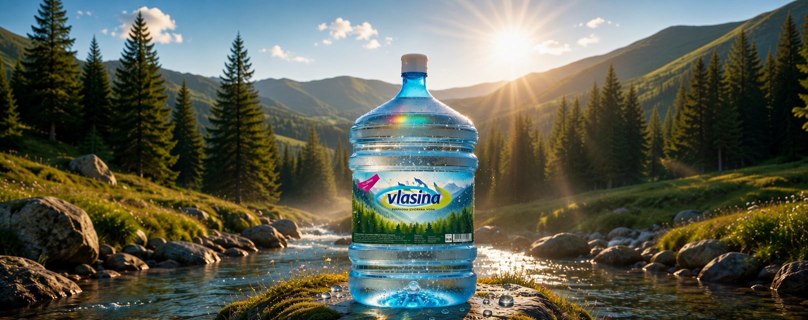 Vlasina voda iz netaknute prirode